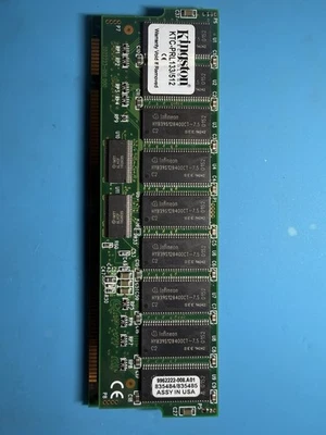 Memoria registrada Kingston KTC-PRL133/512 512 MB PC-133 SDRAM ECC Foto 1 de 4