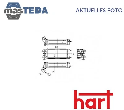 612 521 LADELUFTKÜHLER KÜHLER LADELUFT HART FÜR DS DS 4 DS 4 CROSSBACK,DS 5 - Bild 1 von 4