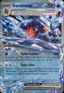 Garchomp ex - Holo Double Rare SV04: Paradox Rift 038/182 NM - Picture 1 of 2