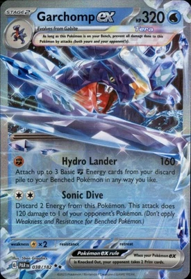 Garchomp ex - Holo Double Rare SV04: Paradox Rift 038/182 NM - Image 1 of 2