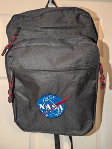 Mochila NASA Grande 4 Bolsillos Negra Sin Usar Bolsa Escolar - Imagen 1 de 11
