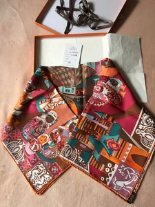 Foulard Hermès intitulé « ZABAVUSHKA», neuf avec boîte - RARE & RECHERCHE ! - Picture 1 of 22