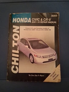 Honda Civic und CR-V, 2001-2010 von Robert Maddox (2011, Trade Paperback) - Bild 1 von 16