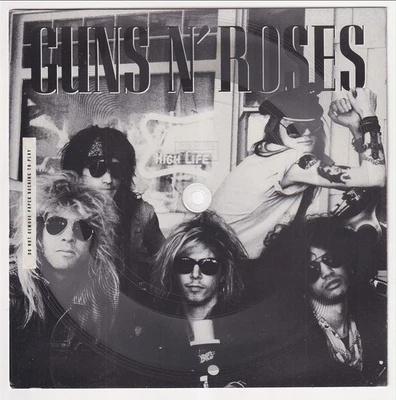 GUNS N' ROSES * Appetite For Destruction Sampler * 1987 PROMO 7" FLEXI * METAL * - Image 1 of 2
