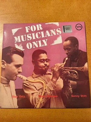 Disque vinyle Satan Getz Dizzy Gillespie Sonny Stitt « For musicians only » - Photo 1/3