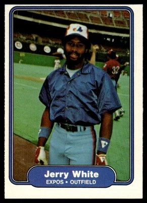 1982 Fleer Jerry White Montreal Expos #211 - Image 1 of 2