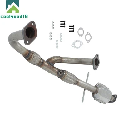 2002 2003 2004 2005 For Hyundai Sonata 2.7L Flex Y-Pipe Catalytic Converter - Image 1 of 4