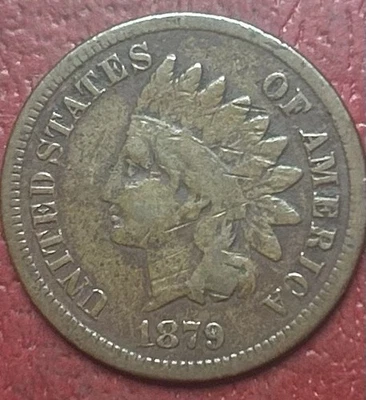1879 Indian Head Cent. Free Shipping - Image 1 of 2