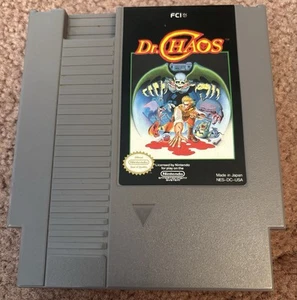 DR. CHAOS (Nintendo NES, 1988) - Cartucho de juego auténtico - Limpio y probado  - Imagen 1 de 2