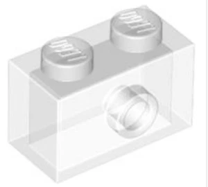 LEGO® Part 7133 - Brick, Modified 1x2 w Stud on Side without Bottom Stud Holder - Picture 1 of 1