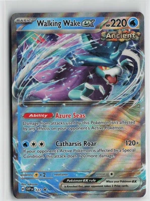 Pokemon Walking Wake ex - 127 SV: Scarlet & Violet Promo Cards Promo card Near M - Image 1 of 2