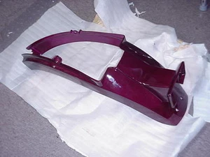 New Honda Rear Fender 512-HG1-2787, 51200-HG1-2787 Maroon Unknown Application - Picture 1 of 1