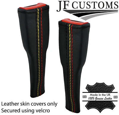 CAPAS LONGAS DE CINTO DE SEGURANÇA DE COURO PONTO ALEMÃO 2X PARA PORSCHE CARRERA 911 996 97-04 - Imagem 1 de 4