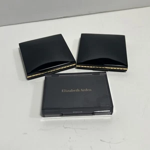 Lote de 3 compactos de maquillaje vintage de sombras de ojos Elizabeth Arden dúos - Imagen 1 de 8