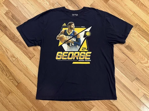 Vintage Paul George PG13 Pacers Rap Tee Cover