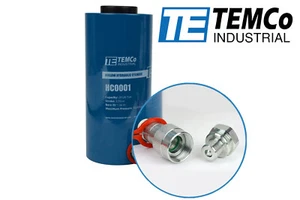 TEMCo Hollow Hydraulic Cylinder Ram 20 TON 4 In Stroke 5 YEAR Warranty - Picture 1 of 7