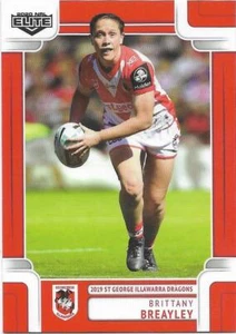 2020 Nrl Elite NRLW (11 / 32) Brittany BREAYLEY Dragons - Picture 1 of 1