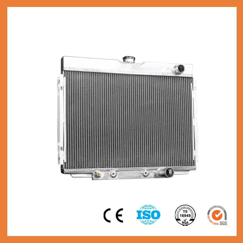 Fit FORD MUSTANG MERCURY COUGAR XR-7 V8 AT/MT 67-70 3 Row 338 Aluminum Radiator - Image 1 of 4