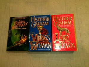 MacAuliffe Vikings Series by Heather Graham (3 Book Set-Titles Below) Lot 7125 - Imagen 1 de 1