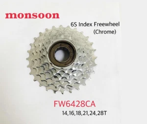 MONSOON FW6428C 6 VELOCIDADES RUEDA LIBRE - 14/28T CP NUEVO EN CAJA - Imagen 1 de 5
