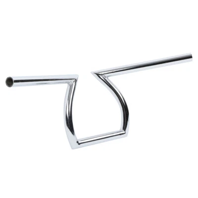 Manillar cromado 1" barras Z 8-3/4" ajuste de elevación para Honda CB 650 750 900 EE. UU. Foto 1 de 4