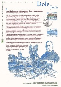 Document Philatélique 1er Jour : 28 2007 - Dole Jura - Imagen 1 de 1