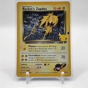 Rocket's Zapdos - 15/132 - Holo Rare - Classic Collection - Celebrations - NM/M - Picture 1 of 1