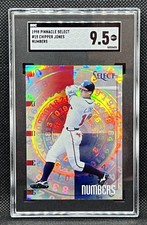 1998 Pinnacle Select Numbers Chipper Jones SGC 9.5 Braves HOF