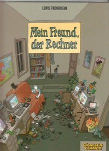 Mi amigo el ordenador cómic de tapa blanda de Lewis Trondheim ¡¡en excelente estado!!¡! - Imagen 1 de 3
