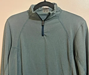Columbia Titanium Damen M blau Langarm Laufshirt - Omni Dry - Bild 1 von 6