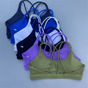 High Impact Sports Bra, Padded Workout Top, Gym Fitness, Full Support, Comfort - Picture 1 of 20