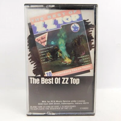 ZZ Top - The Best Of ZZ Top Cassette Tape London Records 1977 C 124040 Foto 1 de 4
