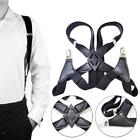 Adjustable Women Mens -Back Suspenders Elastic Formal