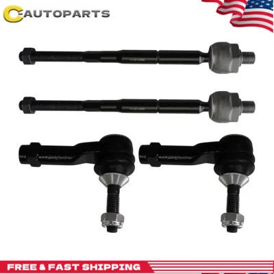 4x extremos de barra de amarre delantera para Ford Explorer Police Interceptor Lincoln MKT 2011-2017 Foto 1 de 4