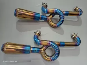 Exhaust Custom Fits Harley Davidson Sportster XL1200C 1200R 1200XFull System - Picture 1 of 3