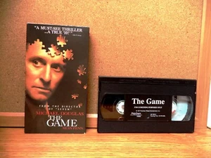 THE GAME (VHS 1998) FULL LENGTH SCREENER / DEMO TAPE, Michael Douglas, Sean Penn - Picture 1 of 4