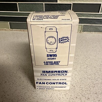 Emerson SW95 Ivory Four-Speed Quiet Fan Control Electronic Solid State - Image 1 of 4