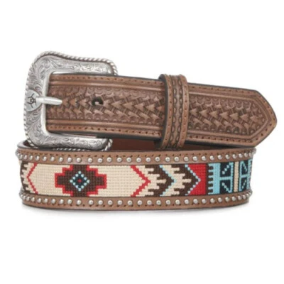 Ceinture en Cuir Ariat Western Ceinture A1033297 - Photo 1/2
