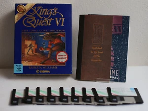 King's Quest VI - Heredero hoy, ido mañana - en caja grande - Sierra - Imagen 1 de 1