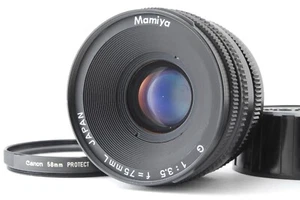 【Exc+5 mit Kappe】Mamiya G 75mm f3.5 L Objektiv für neue Mamiay 6 Six MF aus JAPAN - Bild 1 von 9