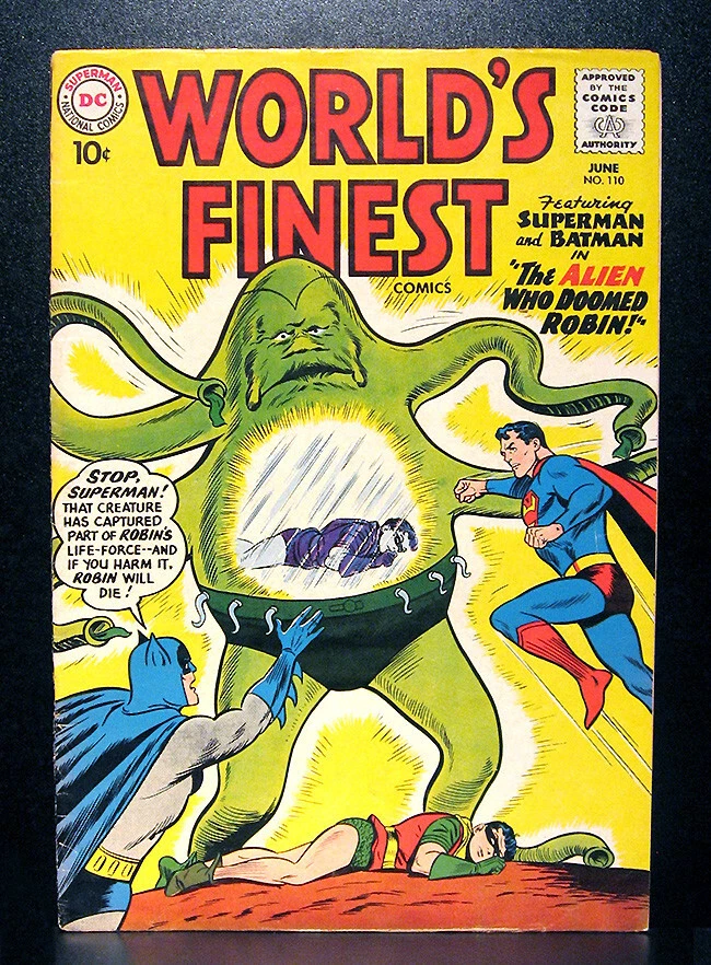 COMICS: DC: World's Finest #110 (1960), Dick Sprang art - RARE (batman/superman) - Image 1 of 1