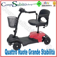 Scooter elettrico Jerry dimensioni ridotte per disabili ed anziani 4 ruote