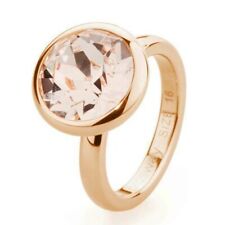BROSWAY anello donna cristallo Swarovski Tring misura 14 BTGC132B PVD oro rosa