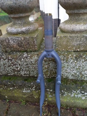 NOS Ridgeback Rendezvous 20 inch wheel folding bike front forks grey cantilever - Image 1 of 3