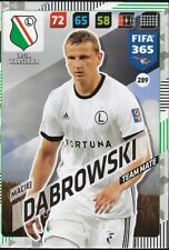 Maciej Dabrowski Panini Adrenalyn XL FIFA 365 2017/2018 Legia Warszawa Warschau 