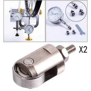 2 Stück M2.5 Deluxe Messuhr Kontaktpunktrolle Messspitze Radsonde - Bild 1 von 9