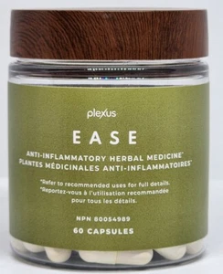 Plexus Ease Dietary Supplement New Sealed Bottle 60 capsules Exp. 06/2025 - Picture 1 of 3