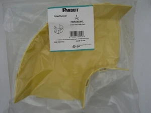 Panduit FRRA6X4YL FiberRunne 6" horizontale rechtwinklige Basisverschraubung (5 auf Lager) - Bild 1 von 3