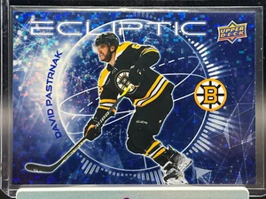 2023-24 Upper Deck Serie 2 David Pastrnak Brillo Eclíptica #EC-13 Bruins - Imagen 1 de 2