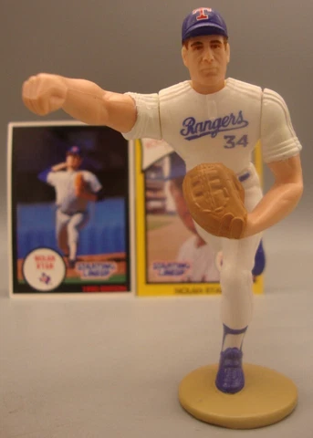 LOOSE 1990 STARTING LINEUP SLU FIGURE NOLAN RYAN TEXAS RANGERS Cover